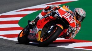 Marc Marquez tercepat di FP1 MotoGP Jerman.