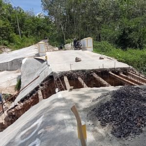 Semula Ijin Pinjam Pakai, Besi Rel PT KAI Dicor Rekanan Proyek Embung