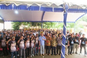 Kukuhkan Tim Laba-Laba Buay Bahuga dan Bahuga, Ali Rahman Ingatkan Tim Agar Menjaga Kondusifitas