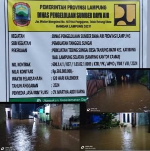 Pekerjaan Tanggul Sungai Membuat Rakyat Sengsara