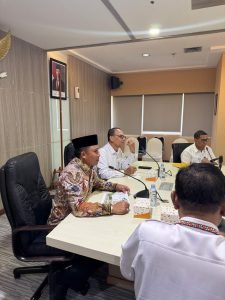 Berkomitmen Dukung Percepatan Swasembada Pangan, Bupati Lampung Barat Parosil Mabsus Kunjungi Kementan
