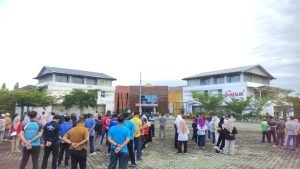 Ayu Asalasiyah Pimpin Apel Pagi di Lingkungan Pemkab Way Kanan