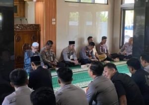 Polres Way Kanan Kembali Gelar Doa Bersama untuk Tiga Prajurit Yang Wafat