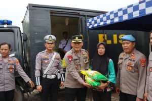 Polres Way Kanan Ajak Warga Manfaatkan Gerakan Pangan Murah