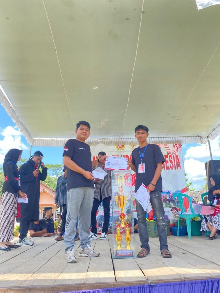 Puncak Peringatan HUT RI ke 80 Karang Taruna Negara Bumi Ilir Dusun Sri Harjo Berlangsung Meriah