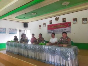 Kapolsek Tulang Bawang Tengah Silaturahmi Kamtibmas dengan Masyarakat Tiyuh Penumangan Baru