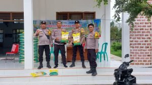 Polsek Tulang Bawang Tengah Gelar Gerakan Pangan Murah