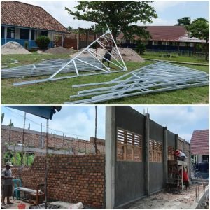 SMPN 2 Pedamaran Terima Proyek Kementerian Pendidikan RI, Program Presiden Prabowo Berjalan Lancar