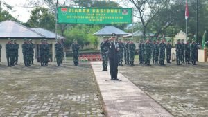 Bupati Parosil Mabsus Ikuti Upacara Ziarah Taman Makam Pahlawan dalam Rangka HUT ke 80 TNI