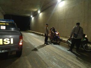 Polsek Lambu Kibang Laksanakan Patroli Hunting Malam Hari