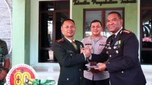 Dandim 0410/KBL Terima Kunjungan Kapolresta Bandar Lampung