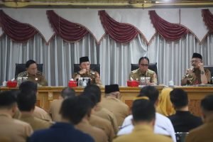 Pemkab Lampung Barat Gelar Coffee Morning dan Rakor Bulanan: Evaluasi Progres Satgas MBG dan KMP Jadi Sorotan