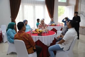 Bupati Lampung Barat Sambut Kedatangan Ketua TP PKK Provinsi Lampung