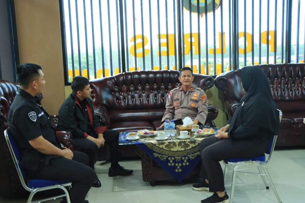 Polres Tulang Bawang Barat Terima Kunjungan Tim Divisi Teknologi Informasi dan Komunikasi Mabes Polri