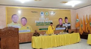 Ketua AMPG Lampung Darlian Pone Gelar Diklat Kader Muda Partai Golkar 2025