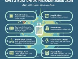 Tips Memilih Koper Traveling yang Awet dan Kuat Untuk Perjalanan Jarak Jauh