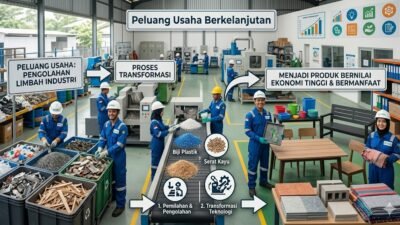 Peluang Usaha Pengolahan Limbah Industri Menjadi Produk Bernilai Ekonomi Tinggi Dan Bermanfaat