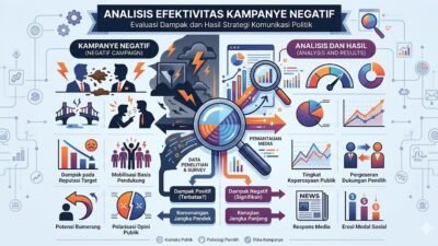 Analisis Efektivitas Kampanye Negatif Dalam Menurunkan Tingkat Kepercayaan Publik Terhadap Lawan