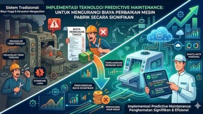 Implementasi Teknologi Predictive Maintenance Untuk Mengurangi Biaya Perbaikan Mesin Pabrik Secara Signifikan