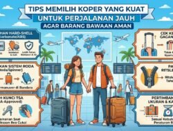 Tips Memilih Koper Yang Kuat Untuk Perjalanan Jauh Agar Barang Bawaan Aman